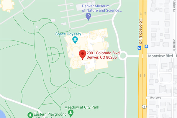 Get Directions to the Denver Museum of Nature & Science