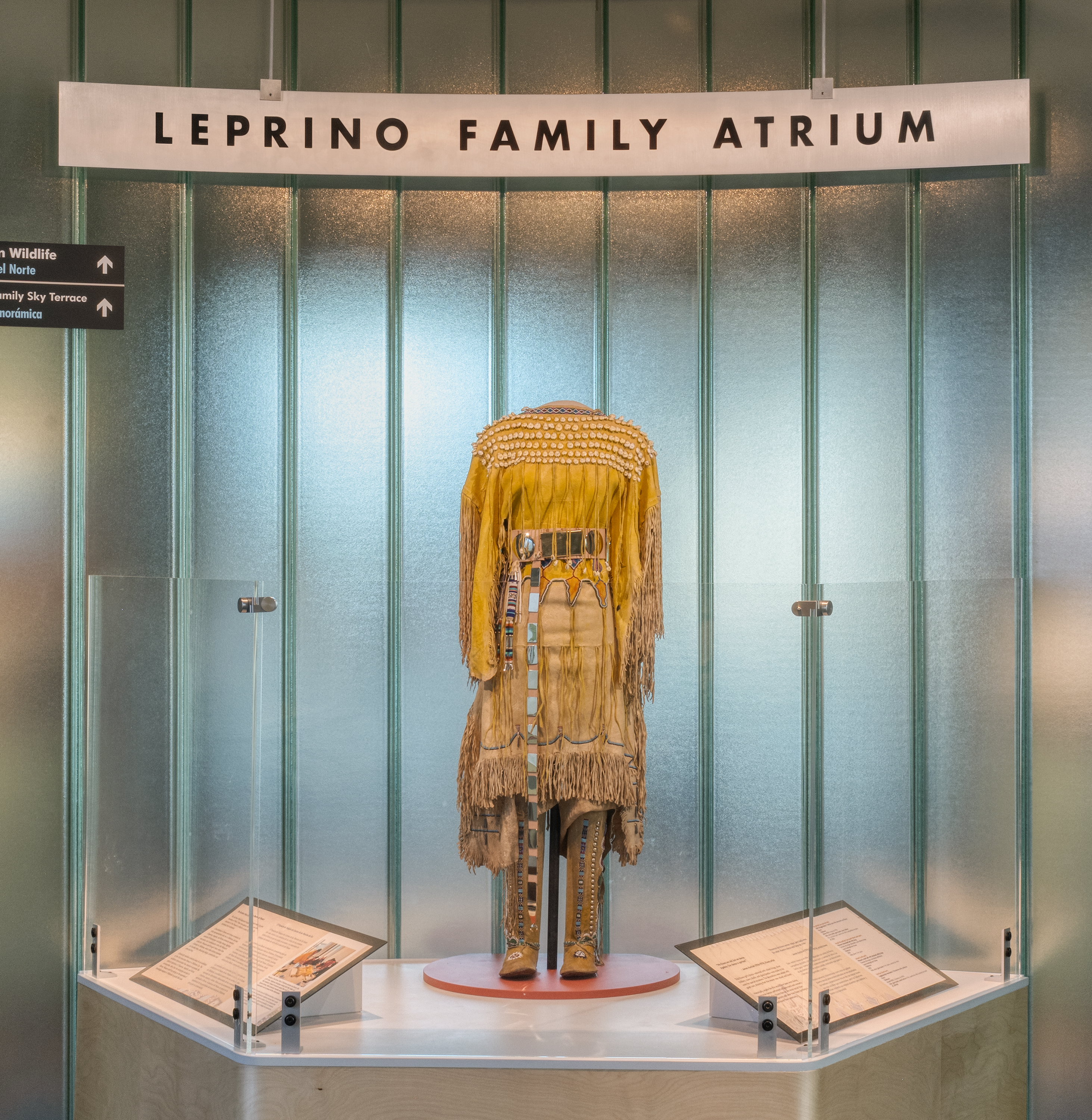 This Kiowa dress will be displayed at the Museum through June (Photo/Rick Wicker)