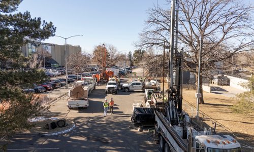 The work site