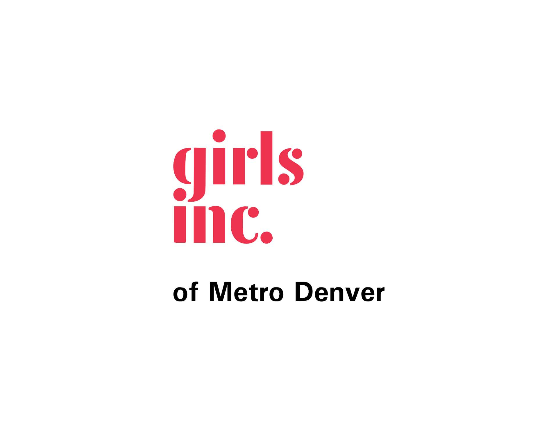 logo reading girls inc. of Metro Denver