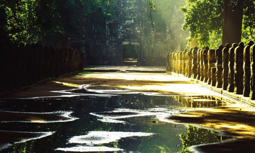 34 Preah Khan Causeway, Rainy Season Unsplash Edit