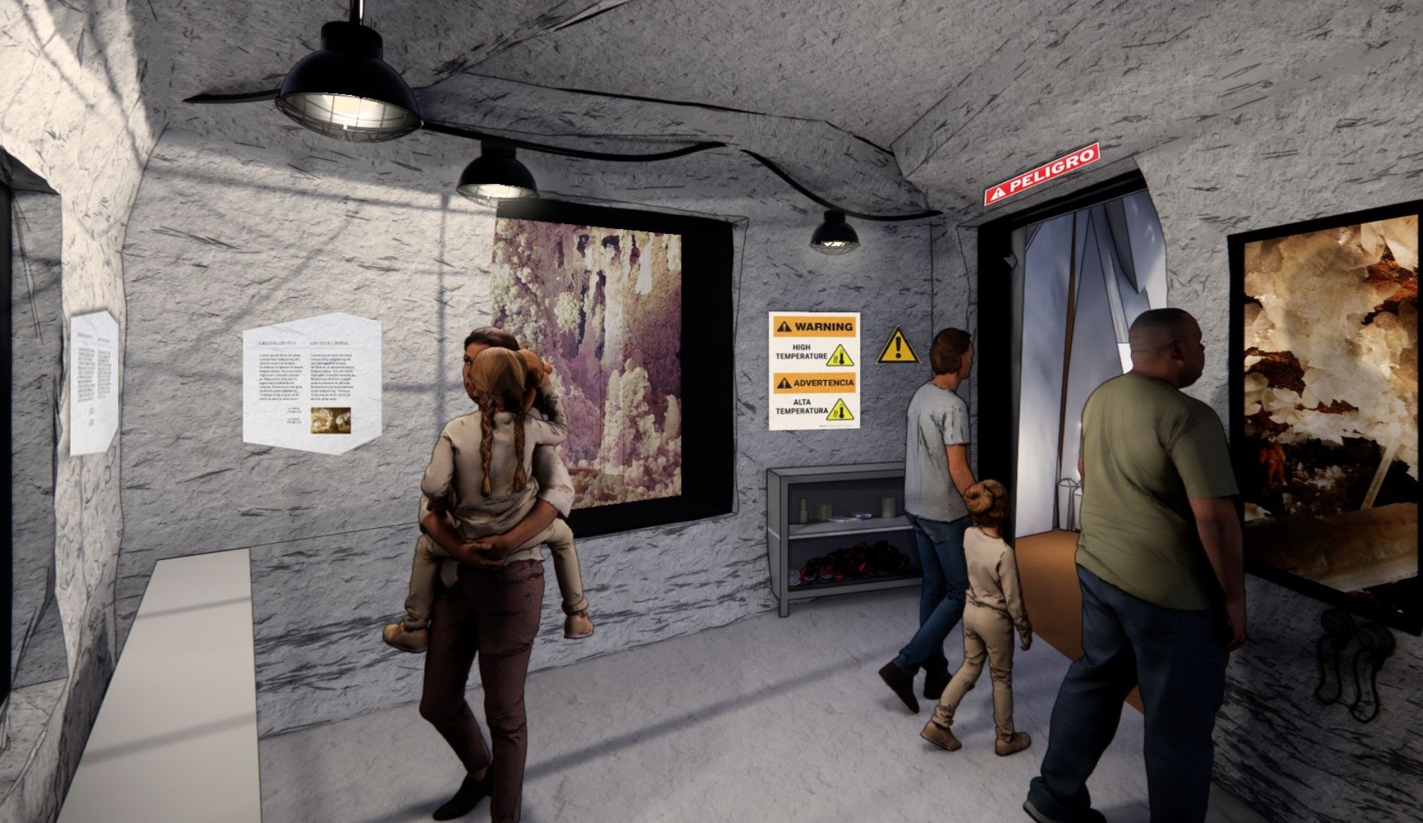 Exhibit inside exhibition